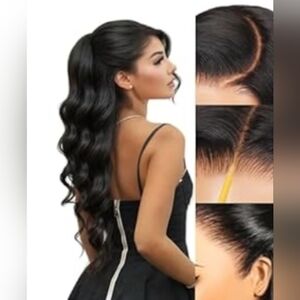 20" Glueless Human Hair Wig 13x6 Lace Front 210% Density Pre Plucked